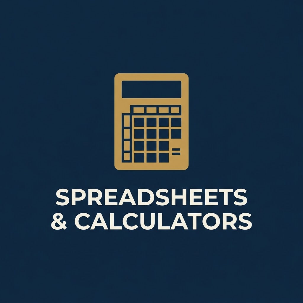 SPREADSHEETS & CALCULATORS