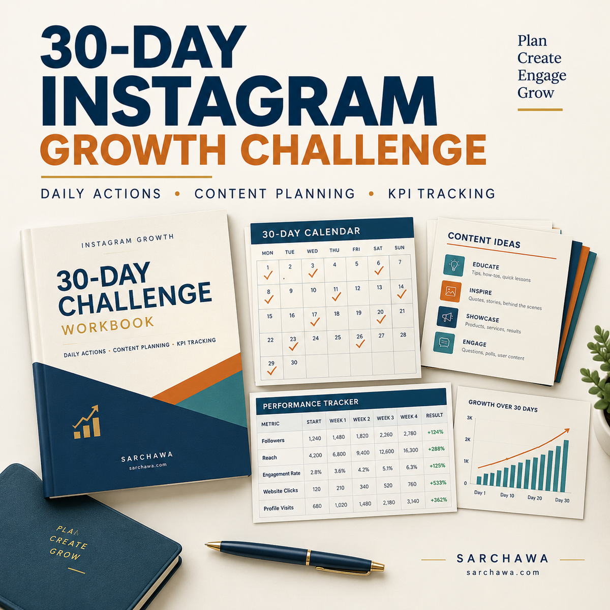 30-Day Instagram Growth Challenge