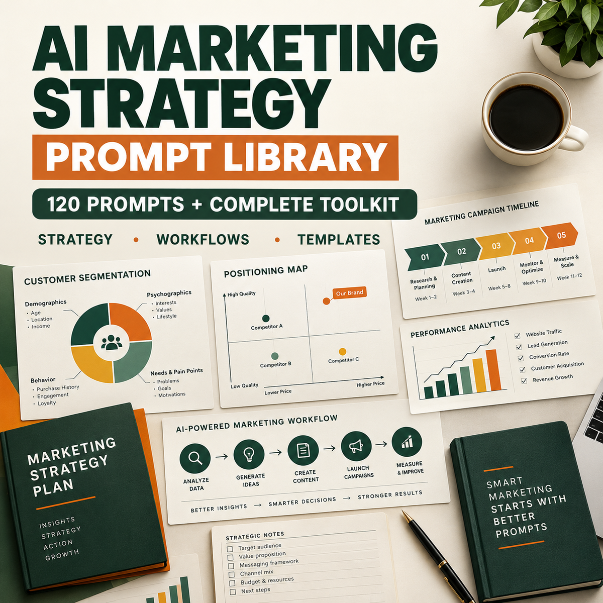 AI Marketing Strategy Prompt Library
