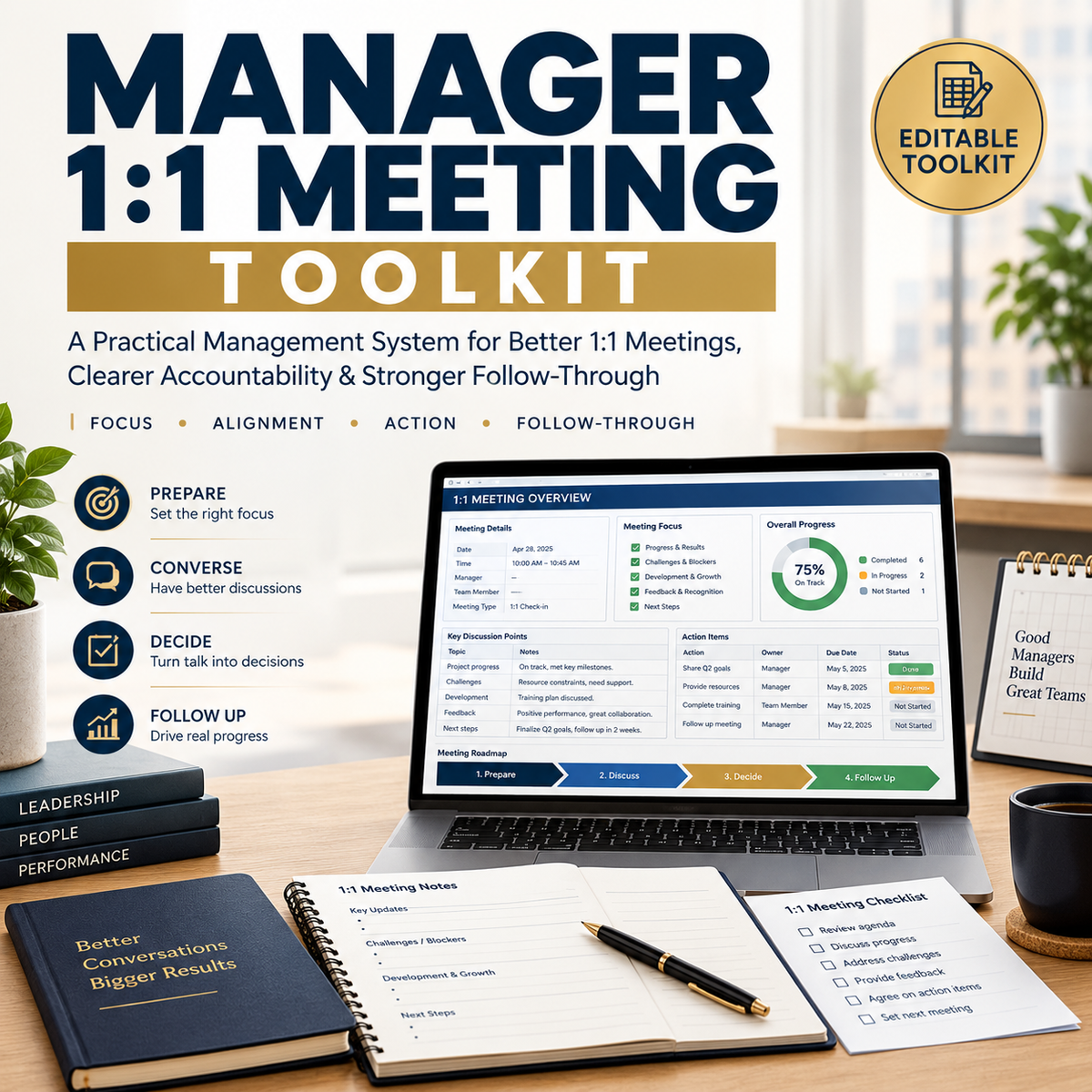 MANAGER 1:1 MEETING TOOLKIT