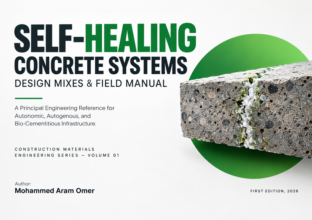 SELF HEALING CONCRETE SYSTEMS DESIGN MIXES AND FIELD MANUAL
